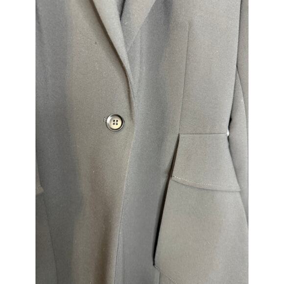 BCBGMAXAZRIA High-Low Peplum Blazer Black Women's Black Classic Sz S - Picture 14 of 14